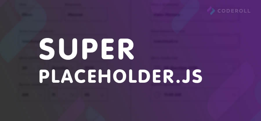 Superplaceholder.js — библиотека для анимации плейсхолдеров