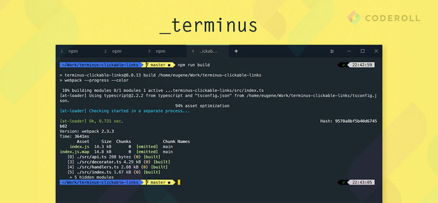 Terminus — удобный кроссплатформенный терминал.