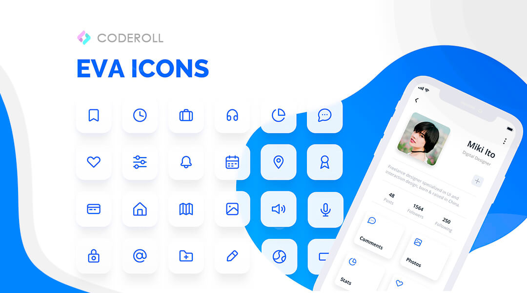 Eva Icons - набор для пользовательского интерфейса