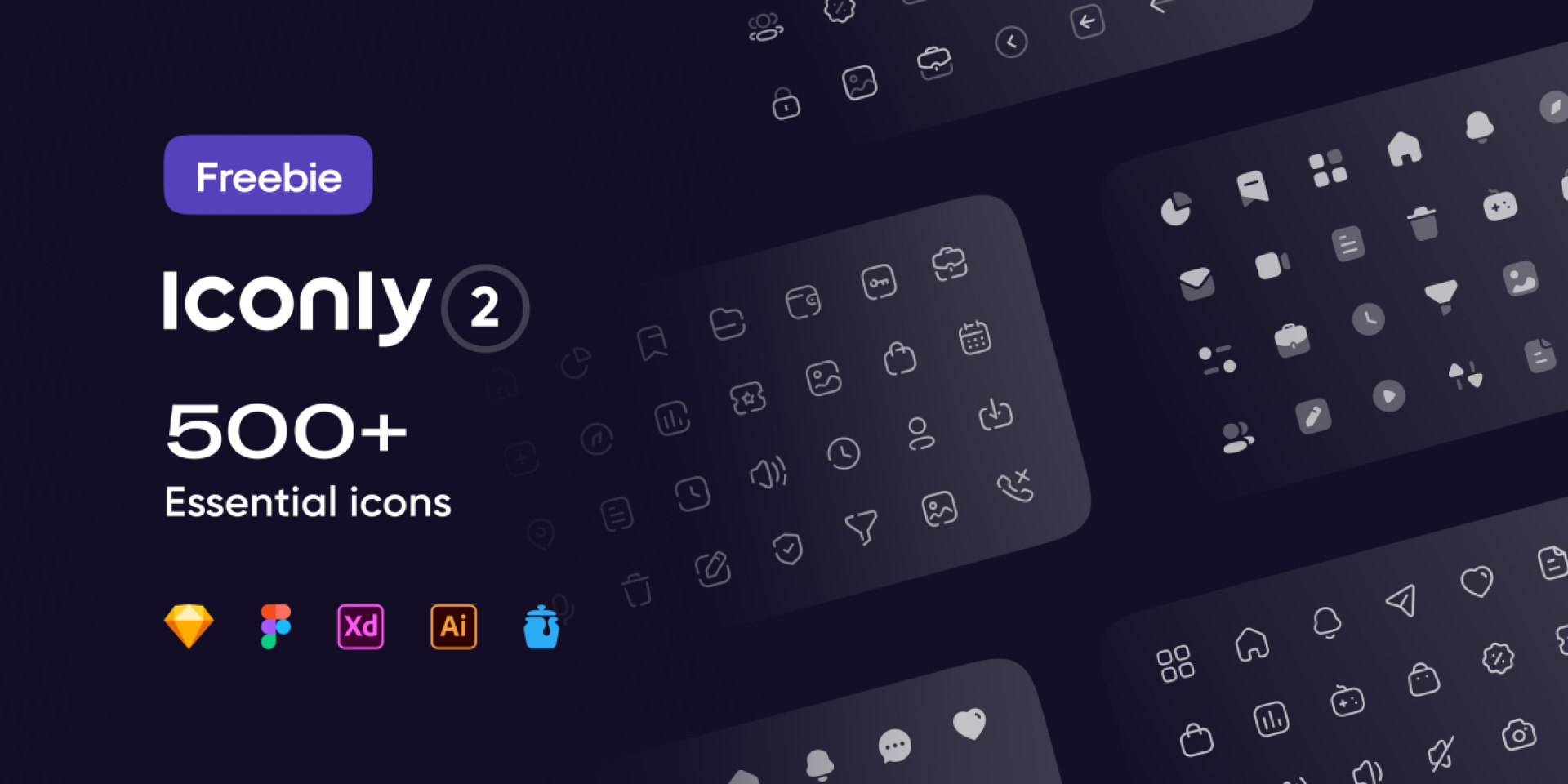 Iconly 2 - Essential icons
