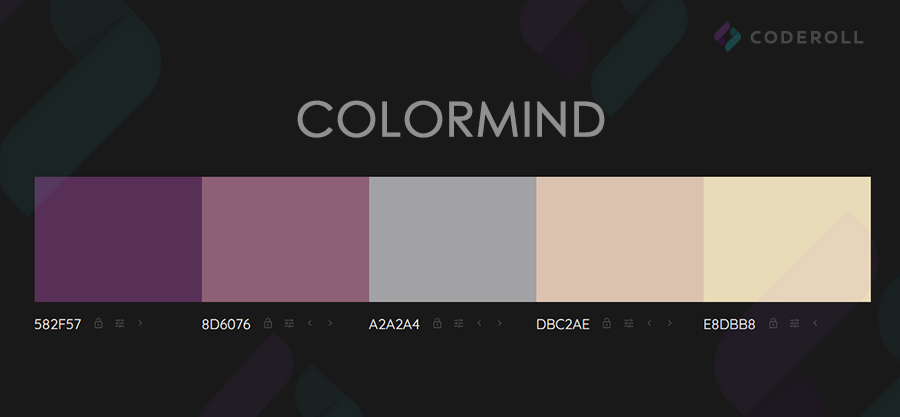 Colormind — генератор цветовых схем